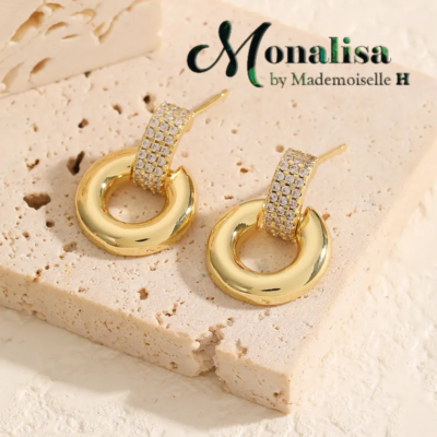 Enchapados en Oro 18K, Zirconias 