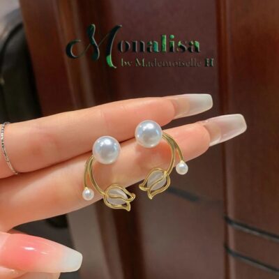 ☆2 en 1☆  Pin de Plata 925, Perlas imitación, Esmalte  - Imagen 6